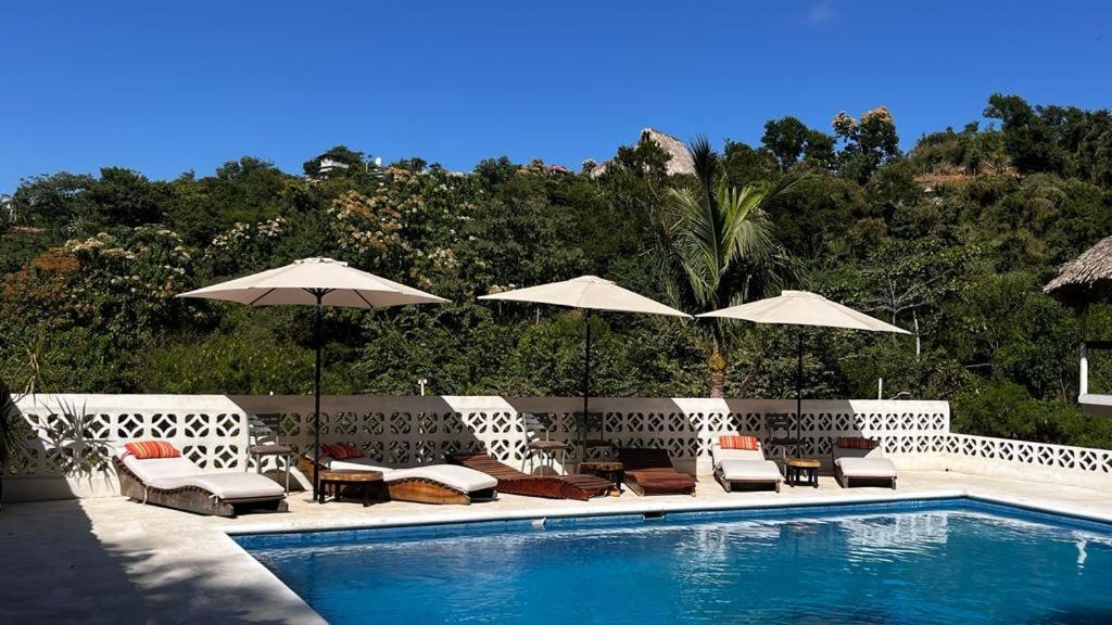 Cabanas Sicaru Mazunte Bagian luar foto